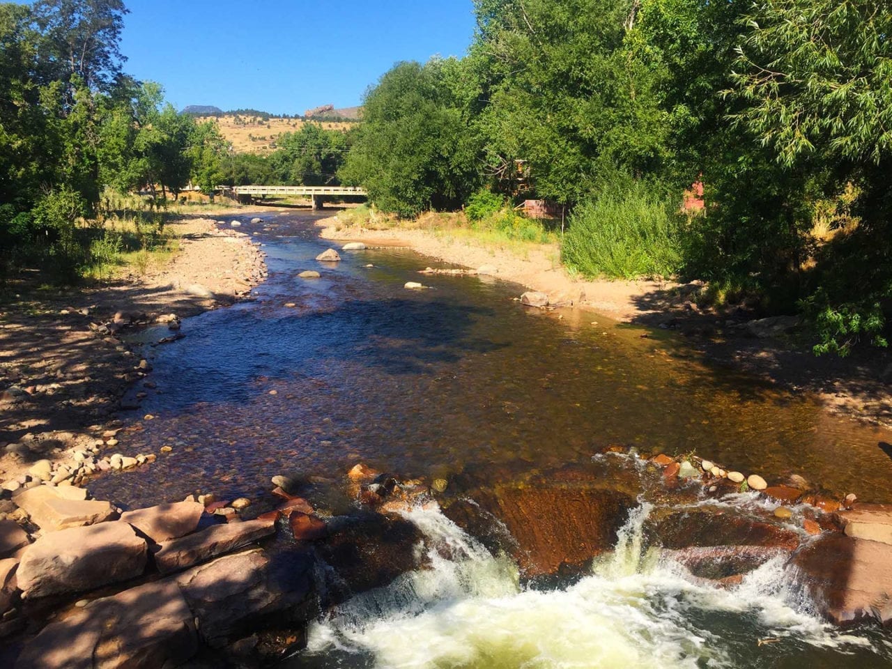 North Saint Vrain Creek Tubing Lyons, CO Kayaking and River Tubing