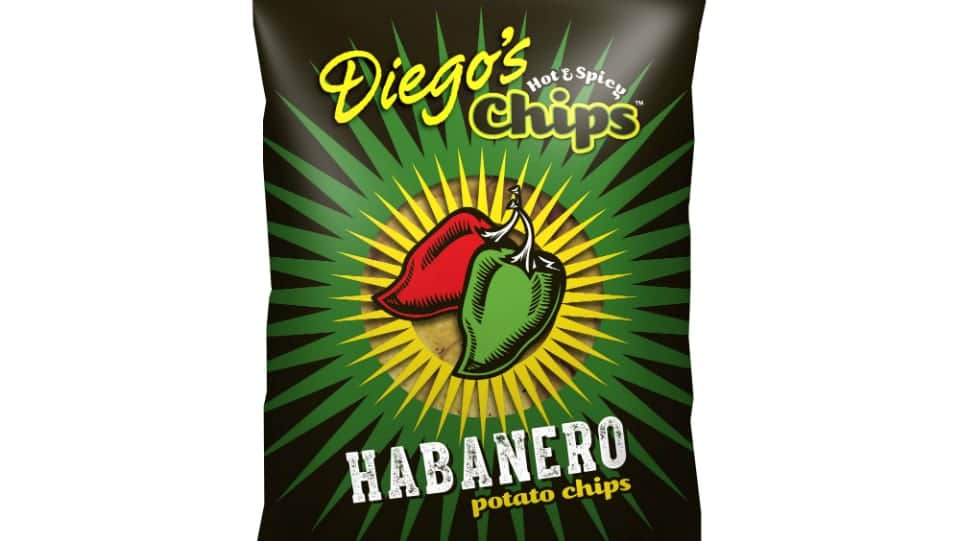 Open Road Snacks Diego's Chips Habanero