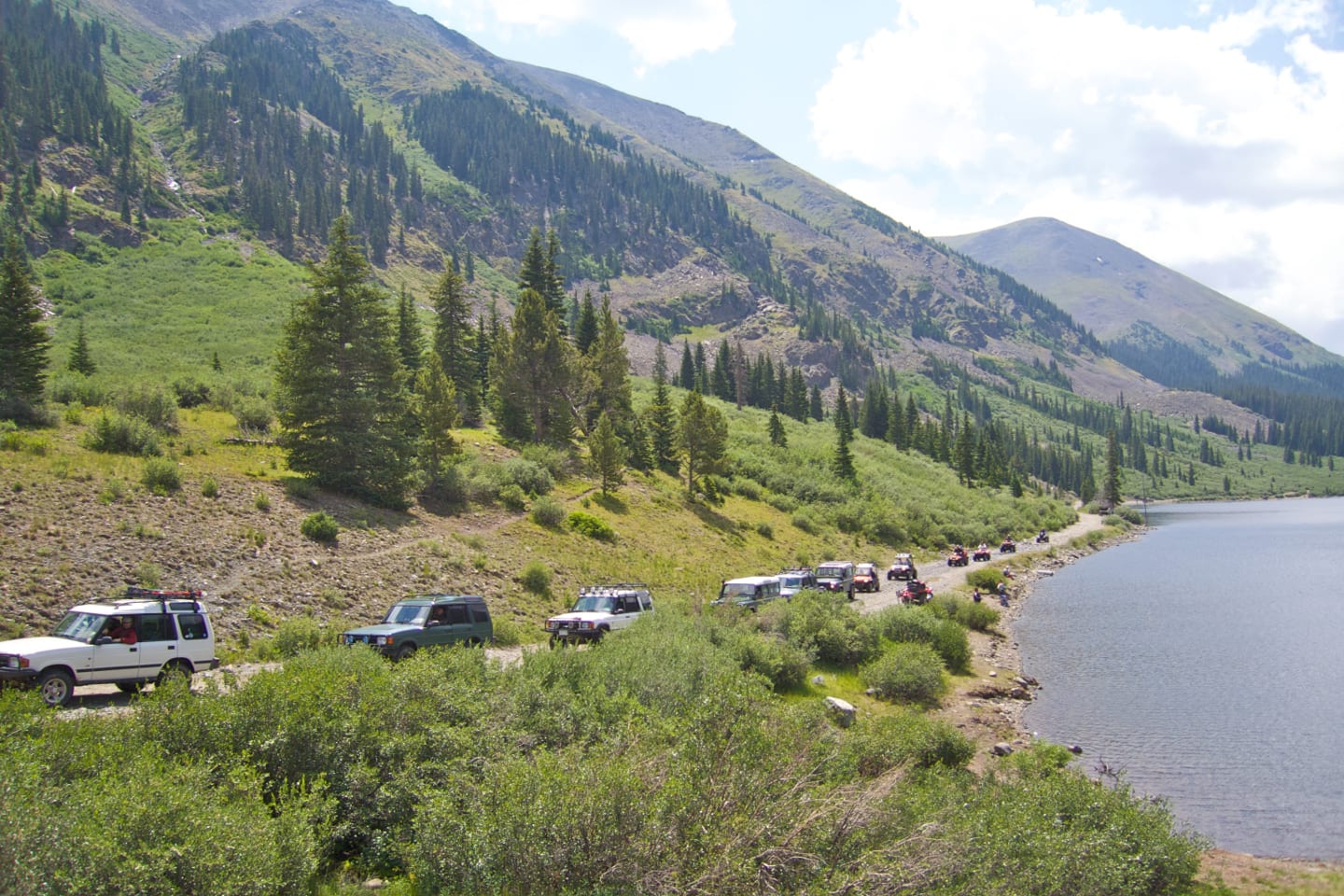 Tincup Pass Land Rover National Rally Colorado