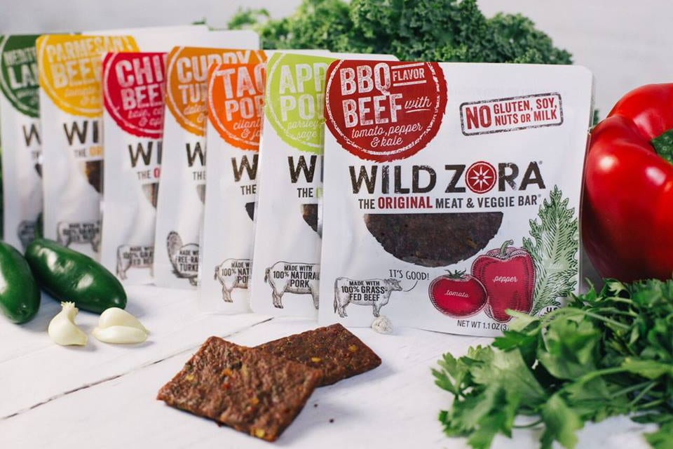 Wild Zora Meat Veggie Bars