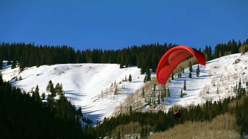 Aspen Paragliding Winter