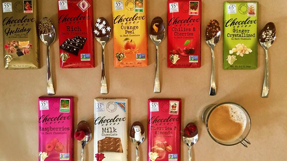 Chocolove Natural chocolate bars from Boulder, CO