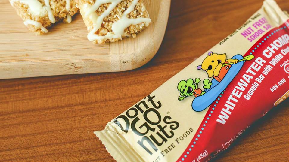 Don't Go Nuts Granola Bar White Chocolate