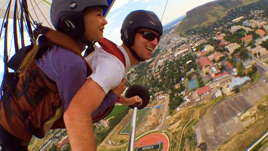 Hang Glide Golden Colorado