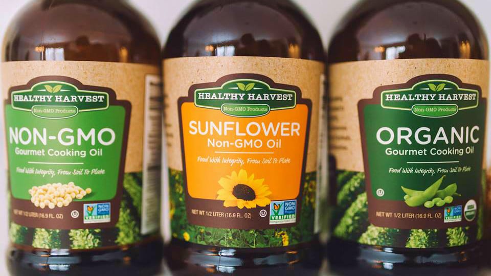 Healthy Harvest Productions non-GMO Cooking Oils