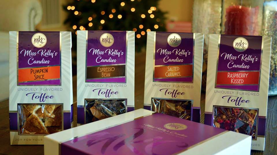 Miss Kelly's Candies Toffee Flavors