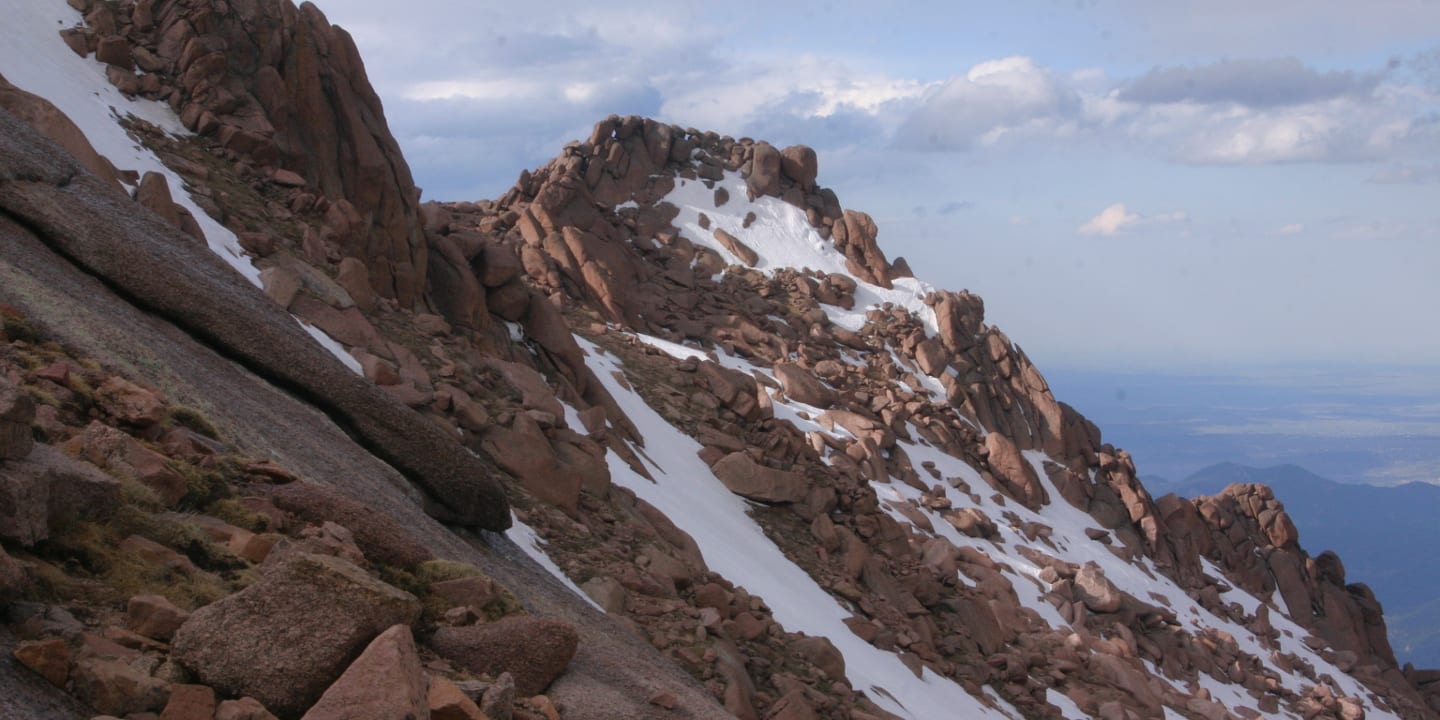 Barr Trail Pikes Peak Colorado