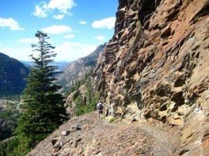 Bear Creek Trail Ouray Slate Hiking Path