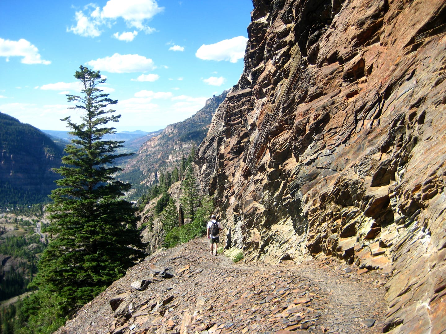 Bear Creek Trail Ouray Slate Hiking Path