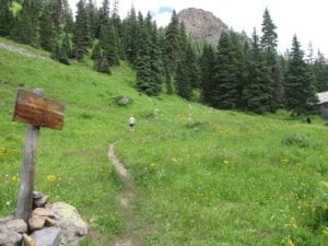 Bear Creek Trail Ouray Runing