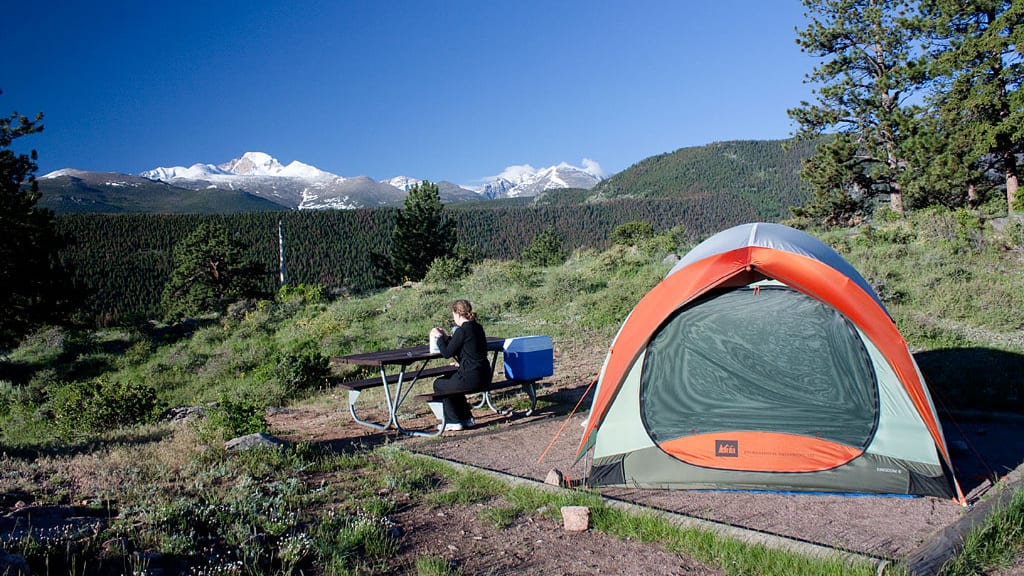 Camping Rocky Mountain National Park Campground