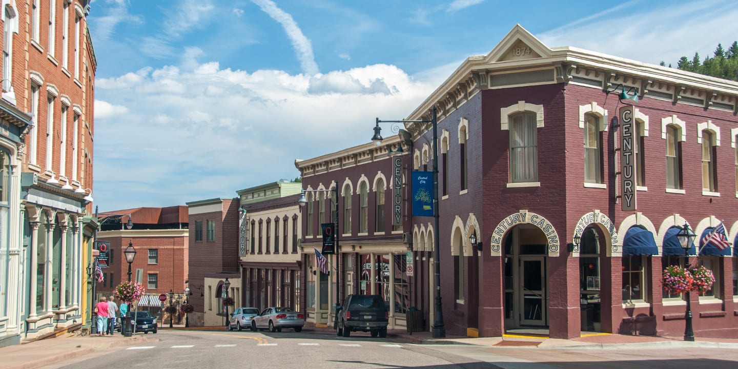 Casinos Downtown Central City Colorado