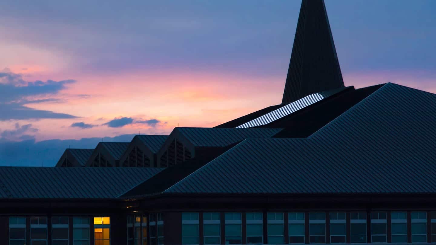 University of Denver One Room Sunset