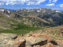 Comanche Peak Wilderness Stormy Peak View