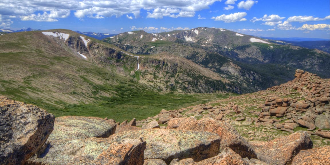 Comanche Peak Wilderness Stormy Peak View