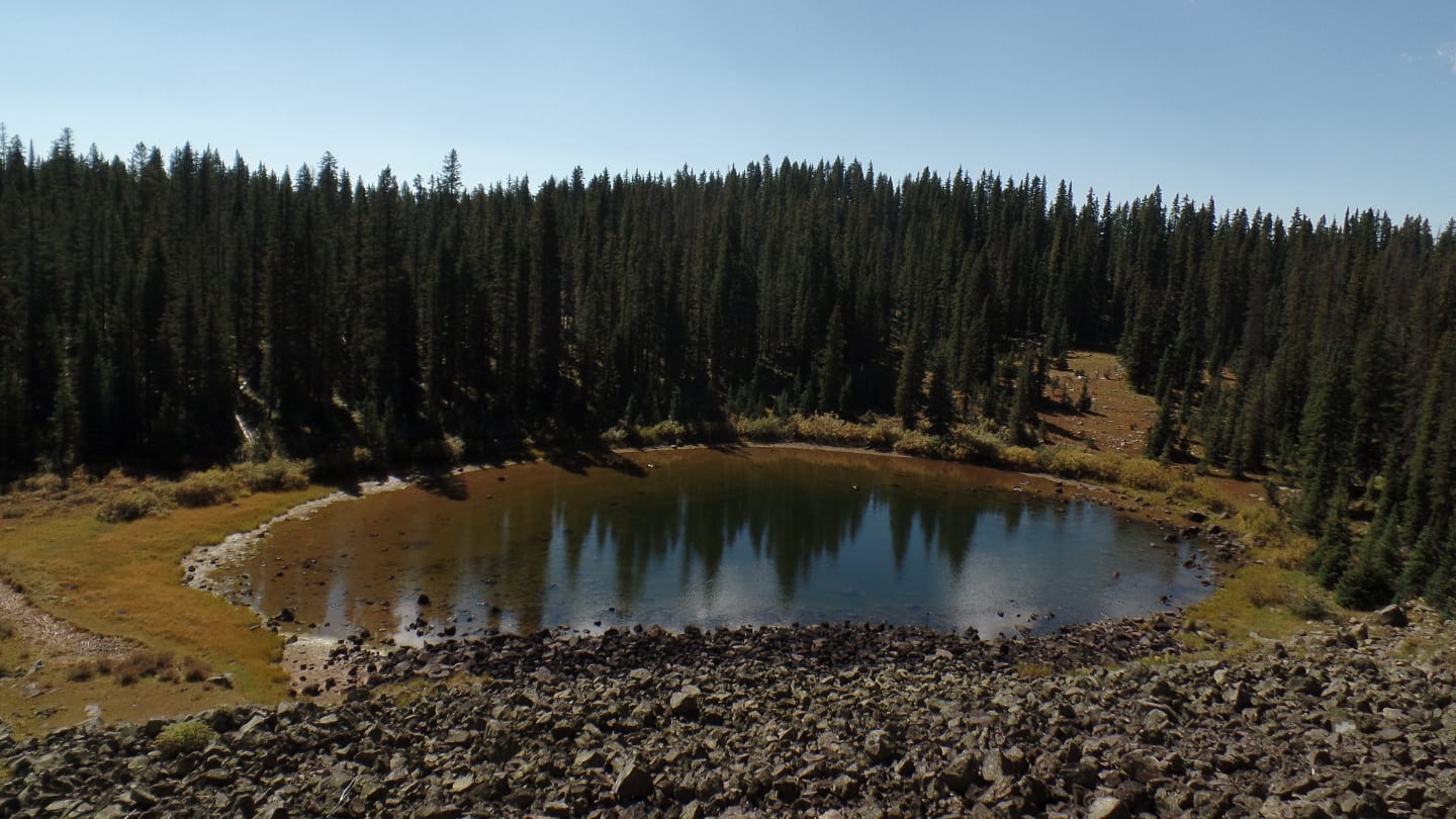 Crag Crest Trail Mesa Lake