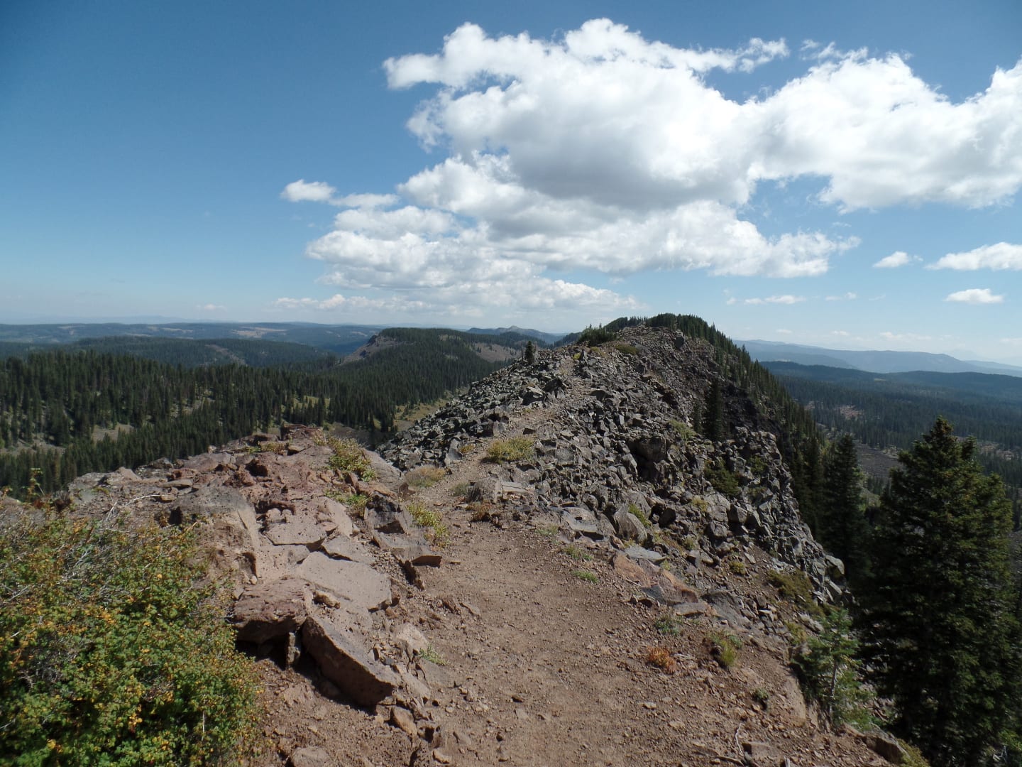 Crag Crest Trail Panoramic Overlook