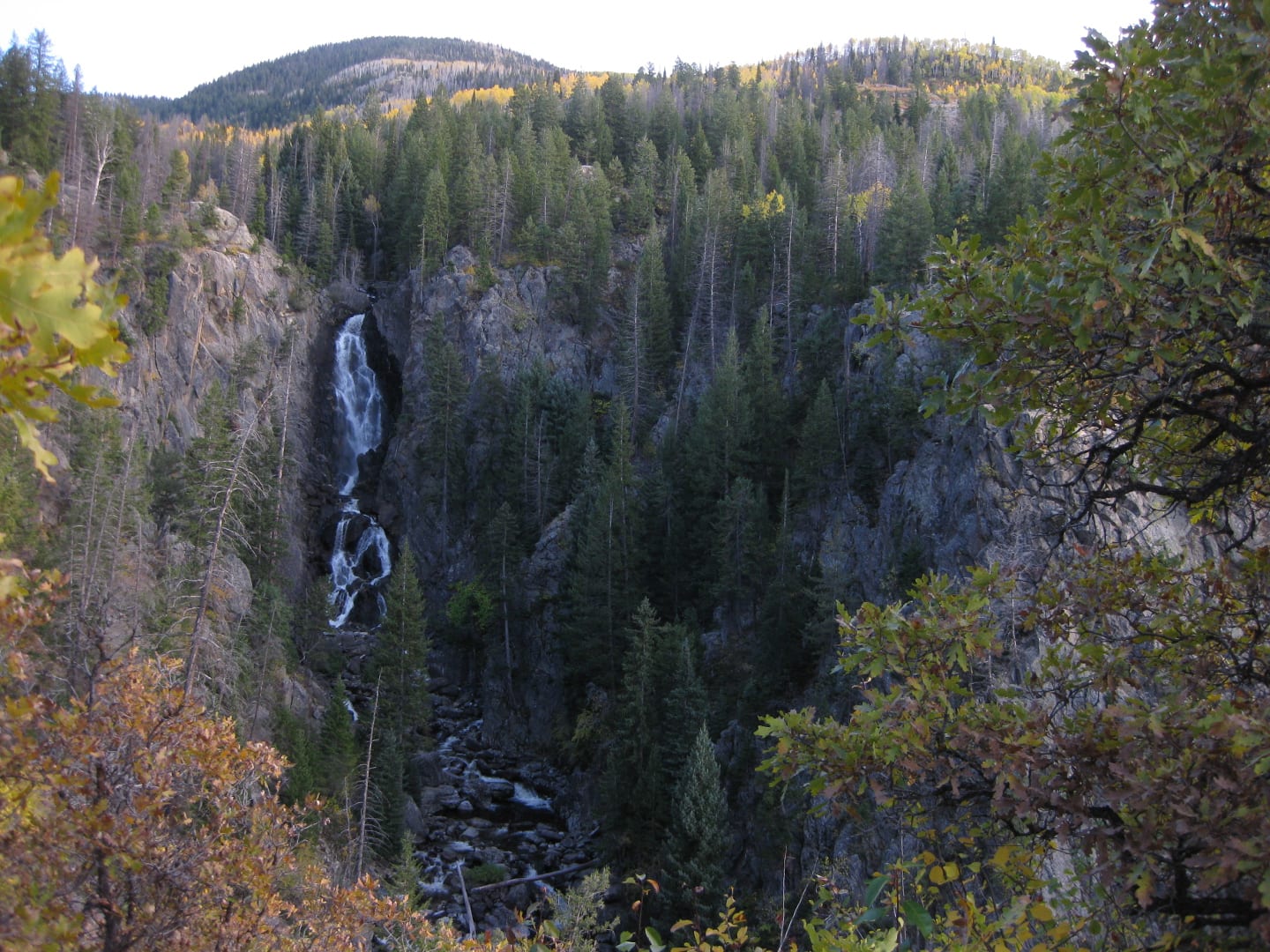 Fish Creek Falls Trail Waterfall