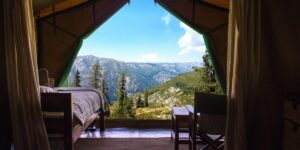 Glamping Mountain View Luxury Camping