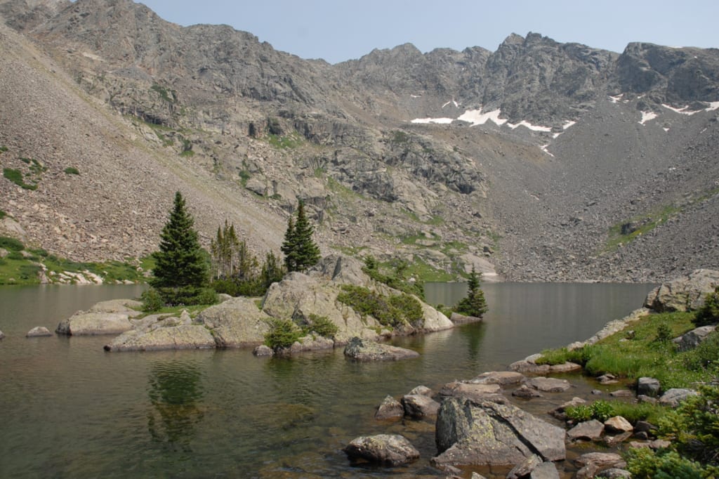 Holy Cross Wilderness Mystic Island Lake