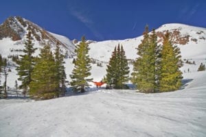 James Peak Wilderness Winter Hammock