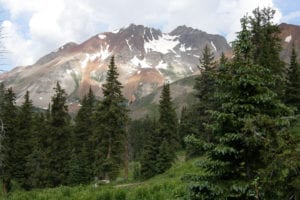 Lizard Head Wilderness Valley Colorado