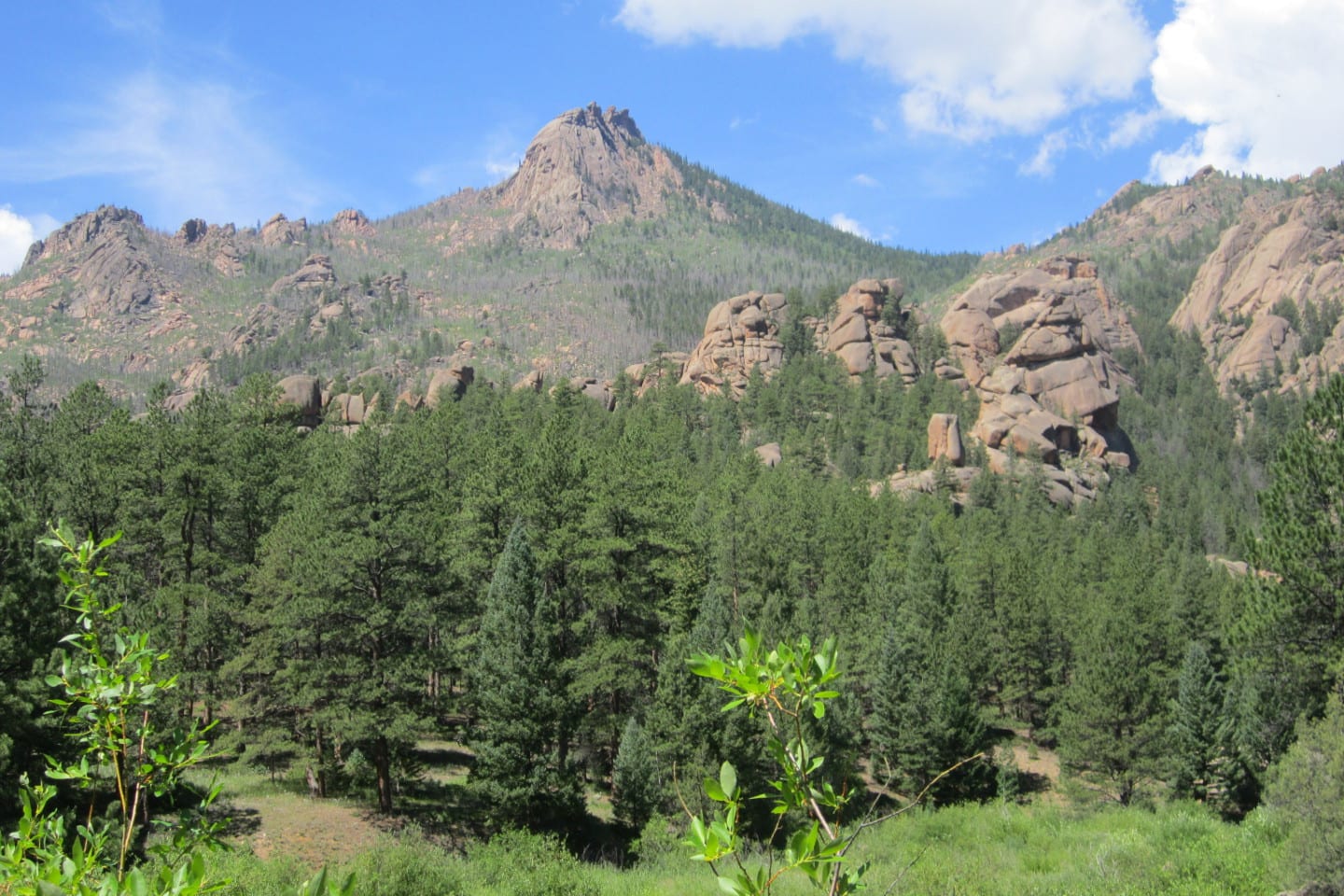 Lost Creek Wilderness Granite Rocks Colorado