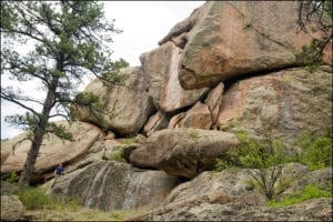 Lost Creek Wilderness Granite Rocks