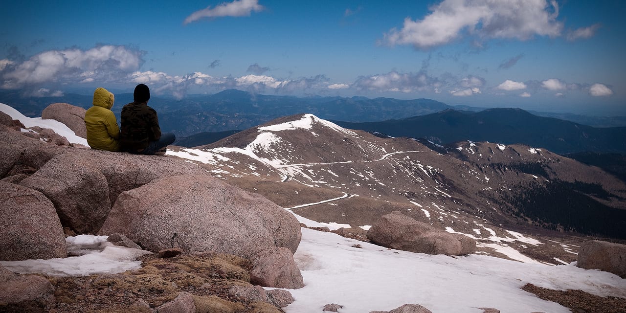 Mount Evans Trail Summit Colorado