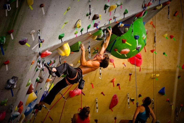 Movement Climbing + Fitness Indoor rock climbing gym in Boulder, CO
