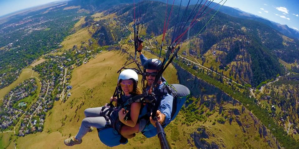 Peak to Peak Paragliding Boulder Colorado