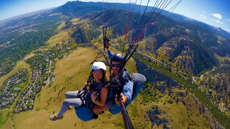 Peak to Peak Paragliding Boulder Colorado