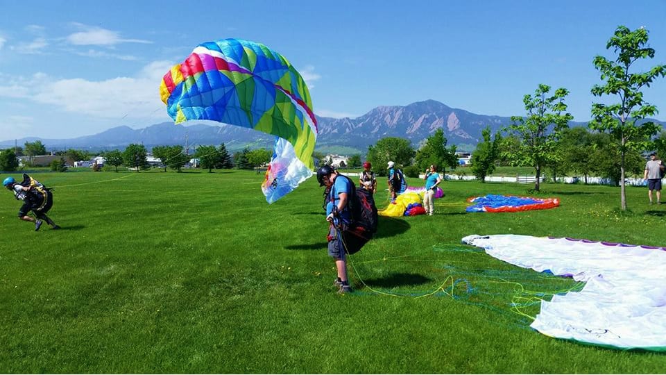Peak to Peak Paragliding Ground Practice