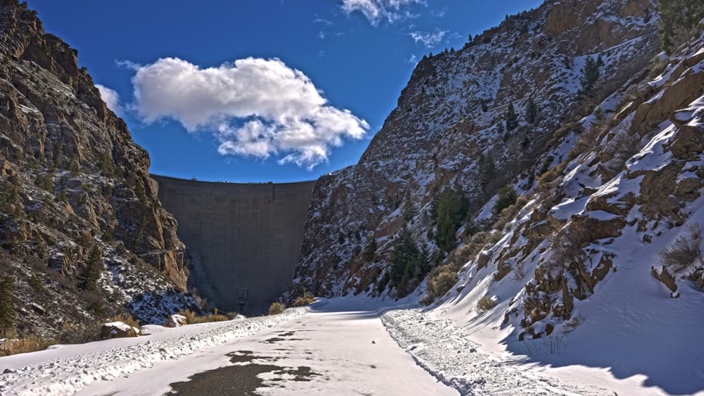 Morrow Point Dam Black Canyon of the Gunnison National Park