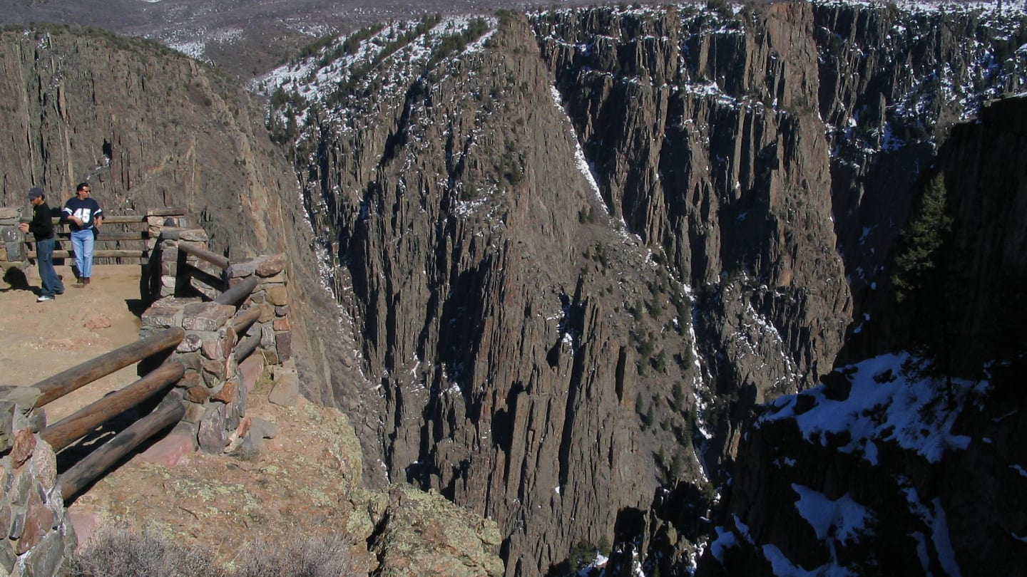 Black Canyon of the Gunnison South Rim Overlook