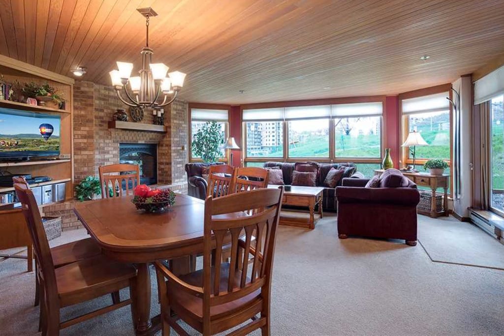 Chateau Chamonix Living Room Steamboat Springs