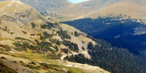 Mountain Driving Trail Ridge Road Colorado