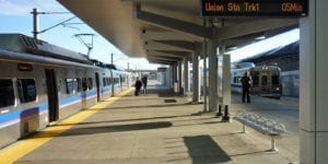 Train Union Station Denver Colorado Transportation