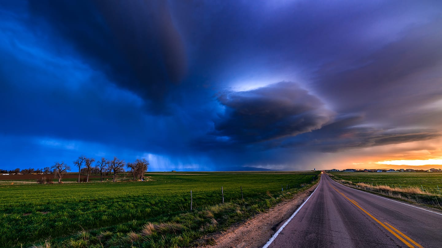 Colorado Highway Driving Bad Weather