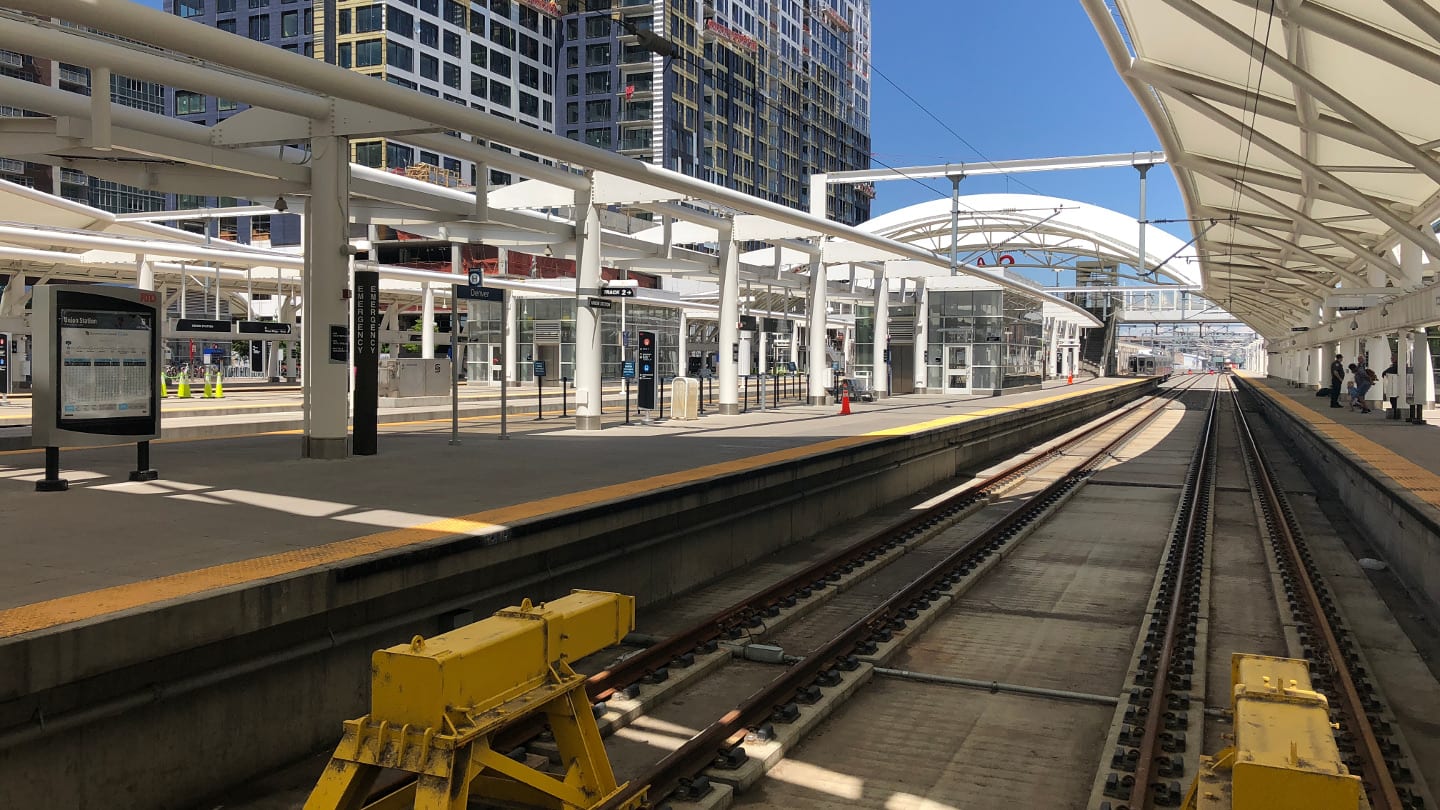 Denver Airport Train Union Station