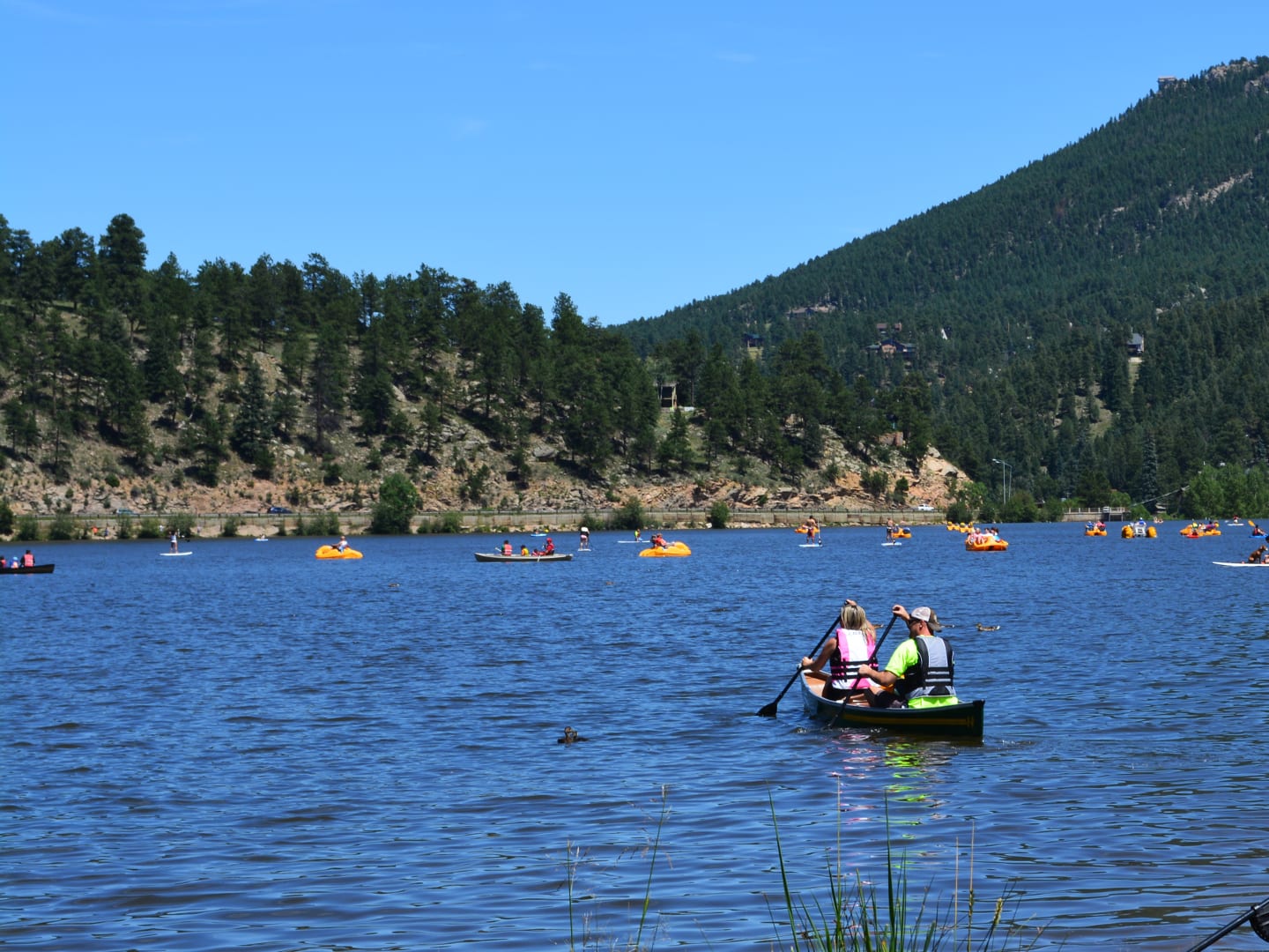 Evergreen Lake Park Boaters