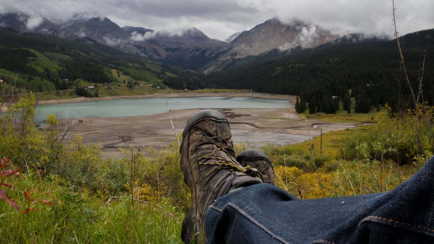 Hiking Trout Lake Colorado