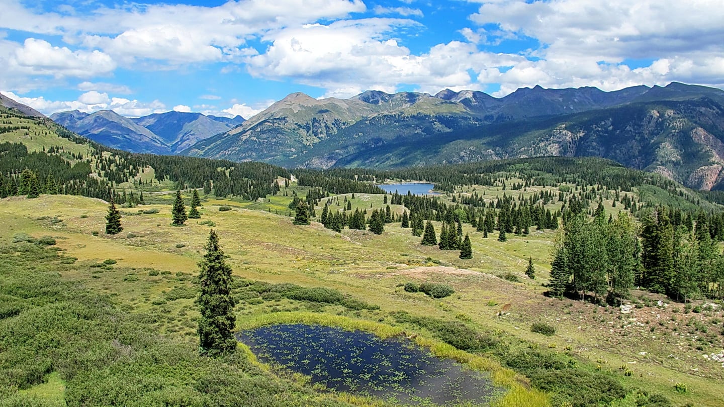 Colorado Trail Hiking Molas Pass Silverton Colorado