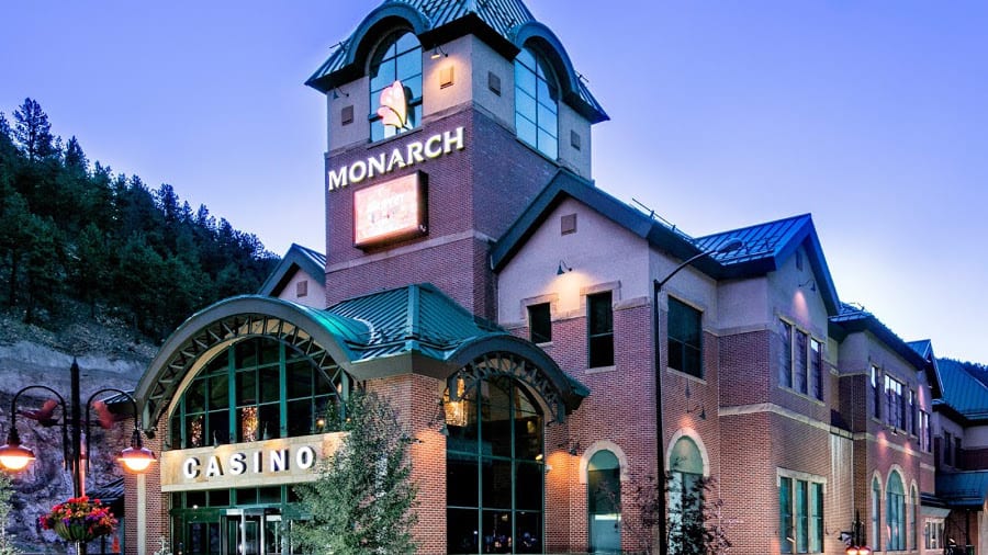 Monarch Casino Black Hawk Colorado Exterior Evening