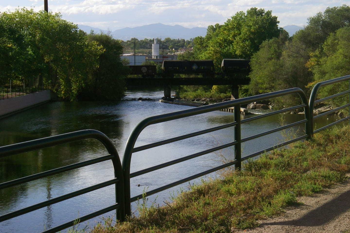 South Platte River Trail Bridge Railroad