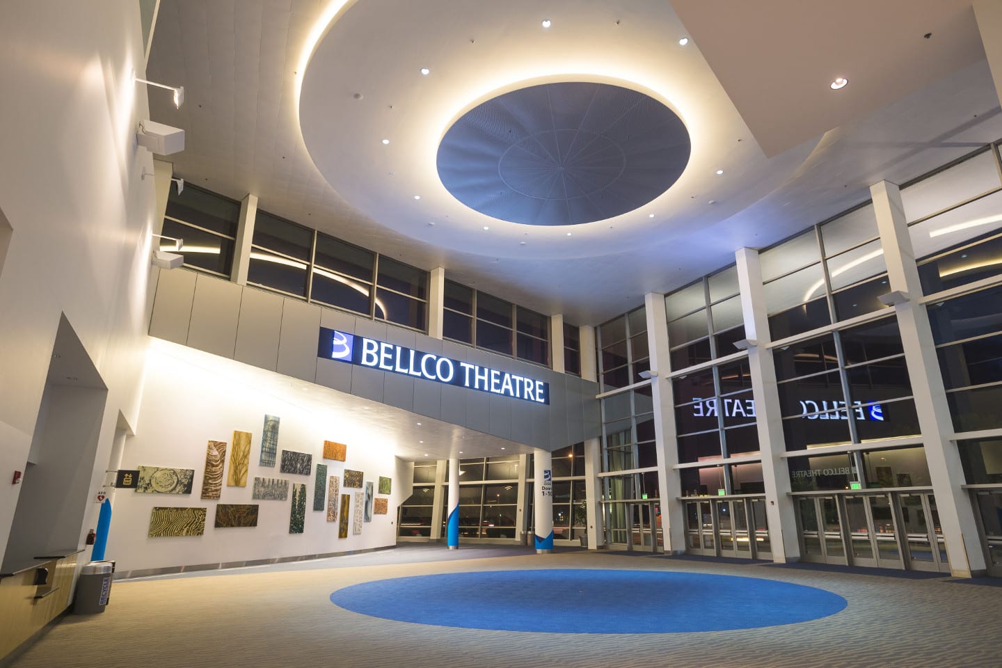 Bellco Theatre Denver Interior Entrance