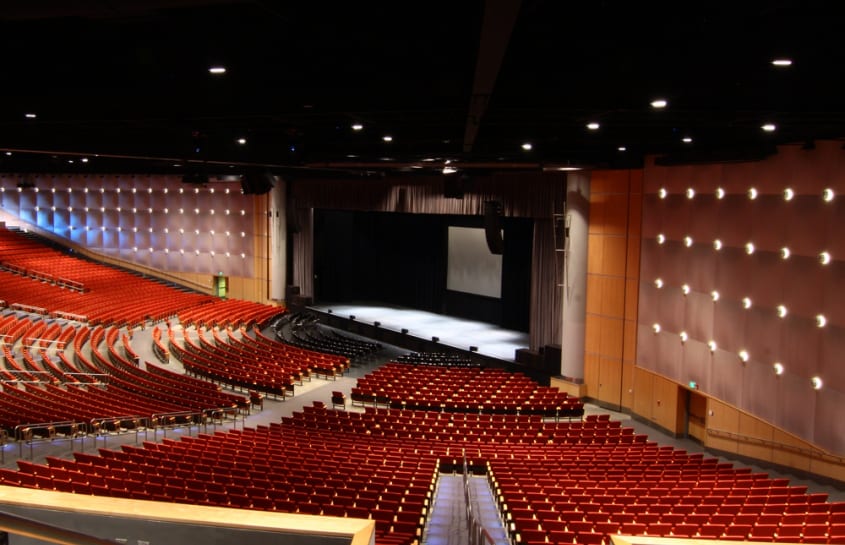 Bellco Theater Seating Capacity Elcho Table