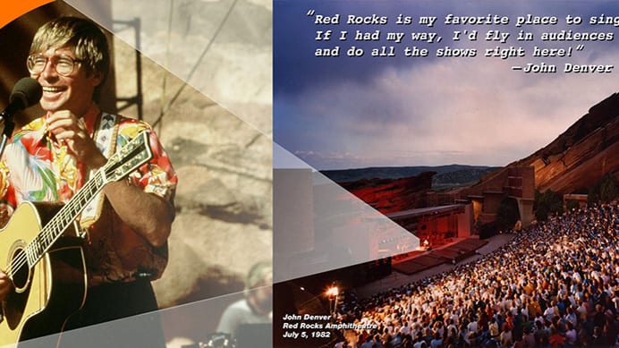 Colorado Music Hall of Fame John Denver Red Rocks Morrison