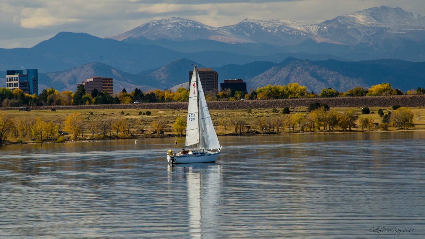 Cherry Creek Reservoir Sail Boat