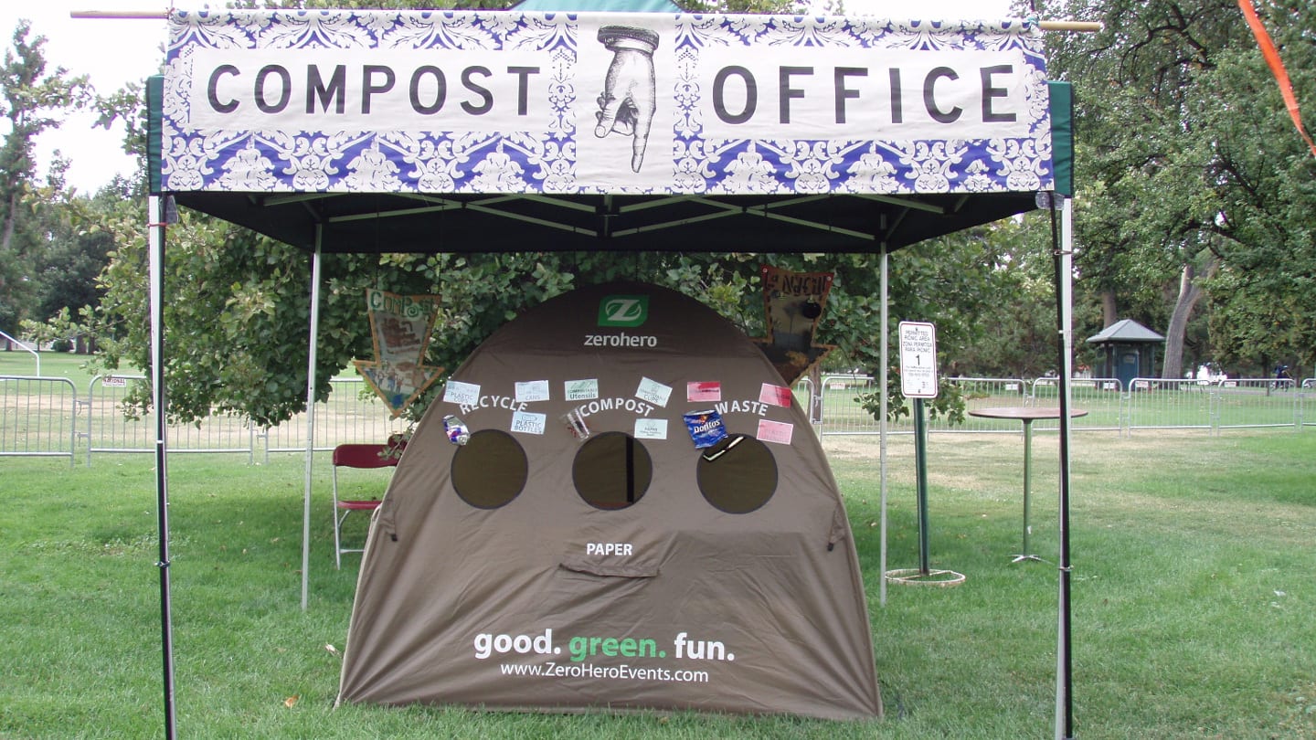 Outdoor Recycle Compost Office Denver Park